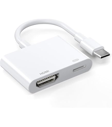Amazon.co.jp: Apple MFi認定USB-CからHDMIアダプター iPhone 16 15